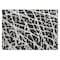 Homeroots 2' X 3' Black and White Abstract Washable Non Skid Indoor Outdoor Area Rug 559235 - alternate 7