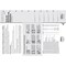 Tabbies BIBLE INDEXING TABS- SPANISH RAINBOW OT & NT, 90 RAINBOW TABS, 1"L-1/4" EXT, 10 PKS/BX, 10PK 58354 - alternate 5