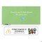 Fab Glass And Mirror Magnetic Glass Dry Erase Board for Wall, 48in x96in Eased Corners, Green Surface Frameless Glass B GBZ48x96-SB602 - alternate 6