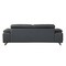 Homeroots 87" Dark Gray Italian Leather Solid Wood Sofa 720453 - alternate 7