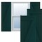 Ekena Millwork True Fit PVC Four Board Joined Board-n-Batten Shutters w/Z-Bar, Thermal Green , 21 1/2W x 32H, PR TFP102BBF21X032FG - alternate 1