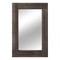 Homeroots 36" Brown Wood Framed Standing Mirror 565125 - alternate 5