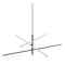 Afx Knoll - LED Pendant - 48in - Black KNOP48LAJUDBK - alternate 9
