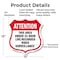 Signmission 24 Hour Surveillance Shield Sign Attenti, 12 Inch X 12 Inch, Aluminum Metal Sign SHI-A-12-352 - alternate 5