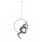 Homeroots Athletic Man Hanging Ring Sculpture 364258 - alternate 1