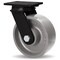 Hamilton Plate Caster, Swivel, Iron, 10 1/4"H S-FMK-83HMB - alternate 1