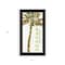 Homeroots Set Of Two Summer Breeze Funky Palm Trees Black Framed Wall Art, 2PK 568517 - alternate 5