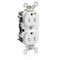 Leviton Straight Blade Receptacle, 5-15R, 15 A, 125V AC, Isolated Ground MT562-IGW - alternate 1