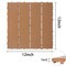 Edendirect 1 ft. x 1 ft. Quick Deck Plastic Interlocking Deck Tile in Fawn 44 sq. ft. per Box ED-W2882P204560 - alternate 6
