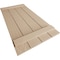 Ekena Millwork Rustic Four Board Joined Board-n-Batten Sandblasted Faux Wood Shutters, 22W x 32H, PR SHUBJS22X32SDPR - alternate 17