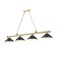 Z-Lite Cordon Heritage Brass 4 Light Billiard 2306-4HBR-MB15 - alternate 1