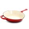 Crock-Pot Artisan 12 Inch Enameled Cast Iron Skillet in Scarlet Red 126355.01 - alternate 1