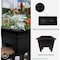 Hc Companies 24'' Black Deck Rail Box SPX24DB0G18 - alternate 4
