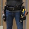 Klein Tools Belt, Tradesman Pro Modular Tool Belt - M, Black, Ballistic Polyester and Leather 55918 - alternate 7