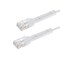 Monoprice Cat6A Ethernet Patch Cable - Bendable UTP 30AWG 0.5ft White 49143 - alternate 1