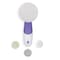 Pursonic Waterproof Facial Cleansing Brush in Purple FC180PR - alternate 1