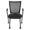 Office Star Products ProGrid Soft Frame Folding Chair, Freeflex Coal 69349-30 - alternate 9