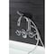 Kingston Brass 7-Inch Adjustable Wall Mount Clawfoot Tub Faucet, Polished Chrome AE8151RX - alternate 5