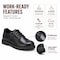 Handpoint Mens Soft Toe Work Shoes-Water Resistant Full Grain Leather Safety Shoes, 8.5 H82102D-8.5 - alternate 3