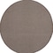 Homeroots 6' Brown Round Power Loom Area Rug 522494 - alternate 6