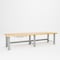 Pucel Hardwood Top Hydraulic Bench, 36 in W x 120 in D x 29-41 in H, Gray HBW-36120-E12 - alternate 1
