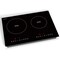 Anzzi 14 in. 2 Elements Glass Top Induction Cooktop in Black w/ 1800W, Auto-Off, & Child Safety Lock AZ-CKTID01 - alternate 1