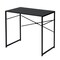Homeroots 39" Brown and Black Wood and Metal H-Shape Computer Desk 568040 - alternate 12