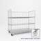 Pucel Sliding Shelf Truck, 37 in W x 80 in D x 66 in H, Light Blue SS-72-S - alternate 1
