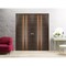 Sartodoors Sliding Closet Double Bi-fold Doors Planum 1010 Solid Core Modern Interior PLANUM1010DBF-CA-72 x 96 (4* 18x96) - alternate 5