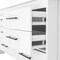 Homeroots 59" White Six Drawer Double Dresser 544019 - alternate 15