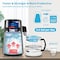 Vevor 4L Water Distiller 1.5L/H Distilled Water Maker Timing Dual-Temp Silver YMK40230 - alternate 7