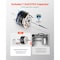 Vevor 1/3HP RV AC Fan Motor AC115V 3A 1675RPM Single Phase with 7.5uf/370V Capacitor YDK150-4F21 - alternate 8