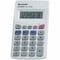 Sharp White 8 digit Calculator EL233SB - alternate 1