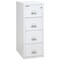Fireking 4 Drawer, 1 Hr Fire & Impact Rated, Vertical, 31" depth Legal Arctic White 4-2131-CAW - alternate 1