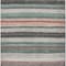 Homeroots 3' X 5' Pale Aqua Copper And Taupe Striped Washable Indoor Outdoor Area Rug 618262 - alternate 8