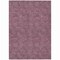 Homeroots 3' X 5' Eggplant And Ivory Geometric Washable Indoor Outdoor Area Rug 602359 - alternate 8