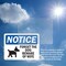 Signmission Forget The Dog Beware Of Wife Sign With Symbol, 14 Inch X 10 Inch, Vinyl Decal, 2PK OS-2PACK-NS-D-1014-L-12876 - alternate 4