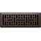 Sierra Grates 2 in. H X 12 in. W Powder Coat Steel, Metallic Bronze Floor Register MTR212-BRZ - alternate 1