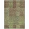 Homeroots 3' X 5' Brown Taupe And Green Striped Washable Indoor Outdoor Area Rug 613169 - alternate 9