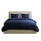 Lavish Home 3PC Velvet Queen Quilt Set & Matching Pillow Shams Medium Weight Ultra Soft Luxury Cotton Velvet 66-004-VN-Q - alternate 8