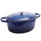 Crock-Pot Crock Pot Artisan 7 Quart Enameled Cast Iron Oval Dutch Oven in Sapphire Blue 69149.02 - alternate 8