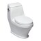 Alfi Brand EAGO Single Flush One Piece Ceramic Toilet TB133 - alternate 11