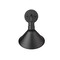 Homeroots Wide Shade Matte Black LED Wall Light 398461 - alternate 5