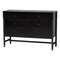 Baxton Studio Brantley Spindle Bedroom Set, Black, King 272-14805-14805-14806-14809-ZORO - alternate 9