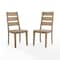 Crosley Joanna 2-Piece Ladder-Back Dining Chair Set CF501217-RB - alternate 8