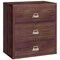 Fireking 3 Drawer, 1 Hr Fire & impact rated, 38" wide lateral Light Walnut 3-3822-CLW - alternate 1