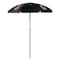 Picnic Time Family Of Brands NCAA Washington State Cougars Outdoor Canopy Sunshade Beach Umbrella 5.5' - Small Patio Umbrella 822-00-179-634-0 - alternate 1