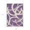 Homeroots 9' X 12' Purple Ivory And Gray Abstract Washable Indoor Outdoor Area Rug 599158 - alternate 8