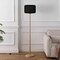 Jonathan Y Maryna 59.5 in. Minimalist Modern Teahouse Wood w/Ribbed Cocoon Pumpkin Shade LED Floor Lamp, Black/L JYL4200C - alternate 9