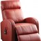 Homeroots 28" Red Tufted Faux Leather Power Lift Assist Recliner 285713 - alternate 6